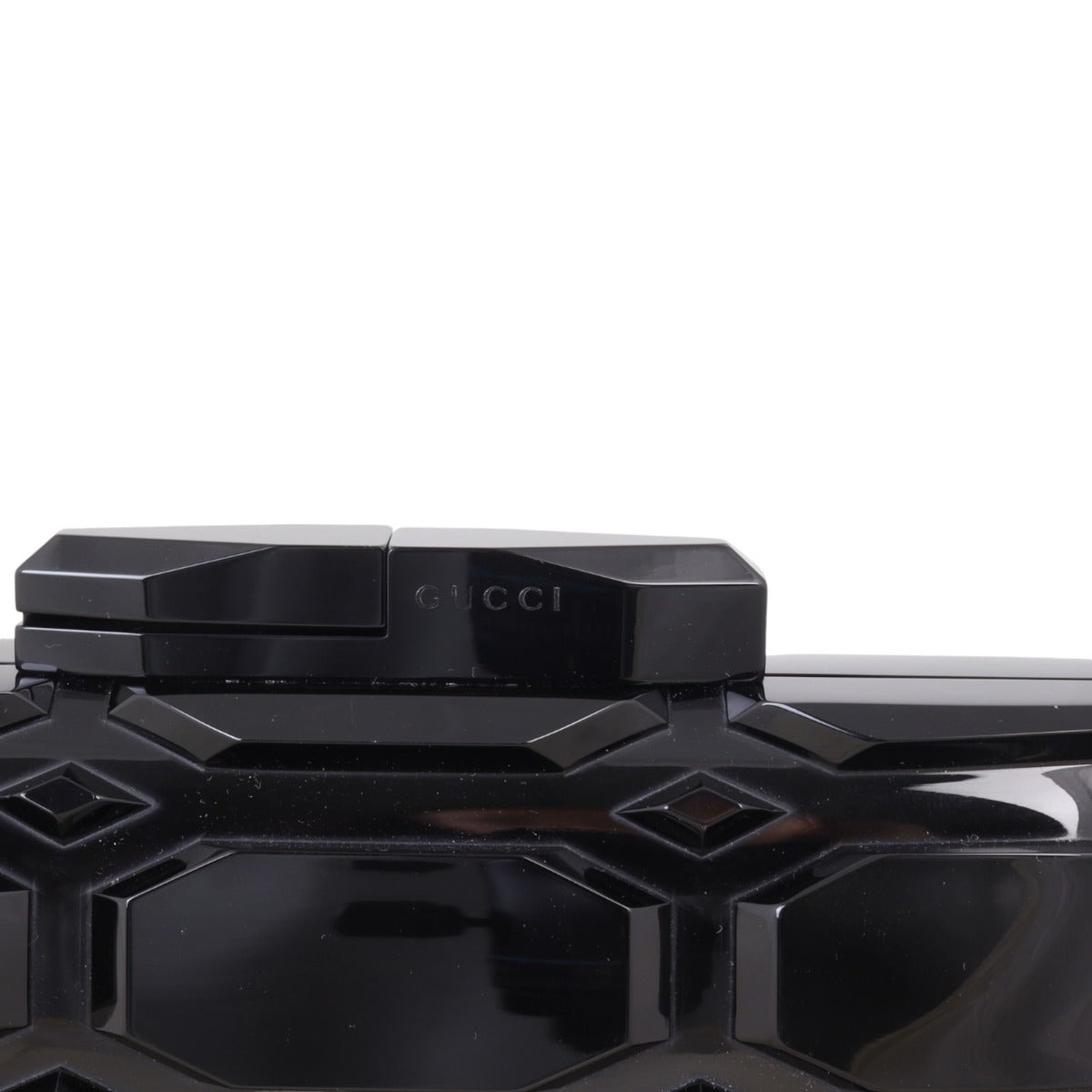 Gucci Aristographic Plexiglass Clutch