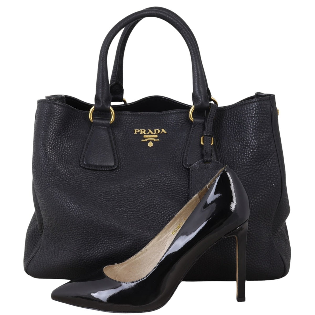 Prada Vitello Daino Tote