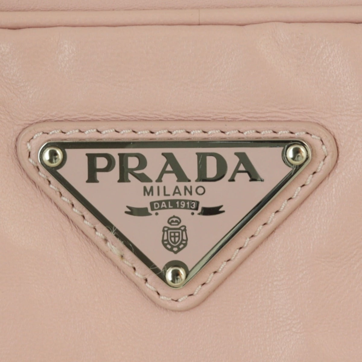 Prada Re-Edition 2001 Nappa Antique Handle Bag Small