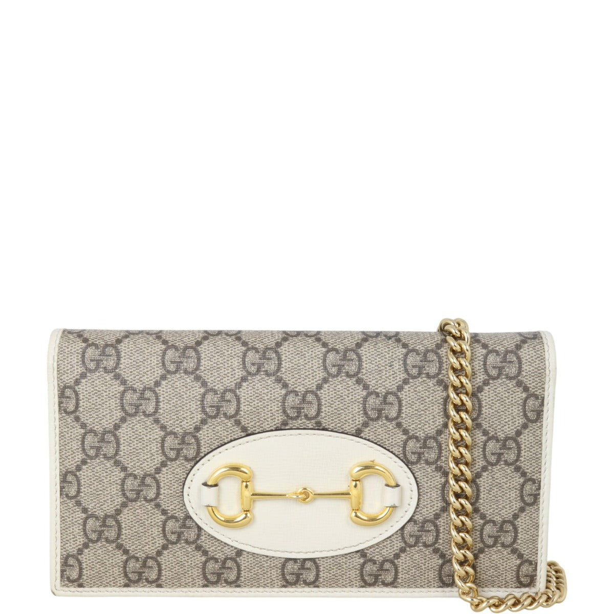 Gucci GG Supreme Horsebit 1955 Chain Wallet