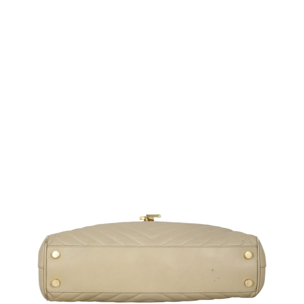 Saint Laurent Chevron Shopping Tote