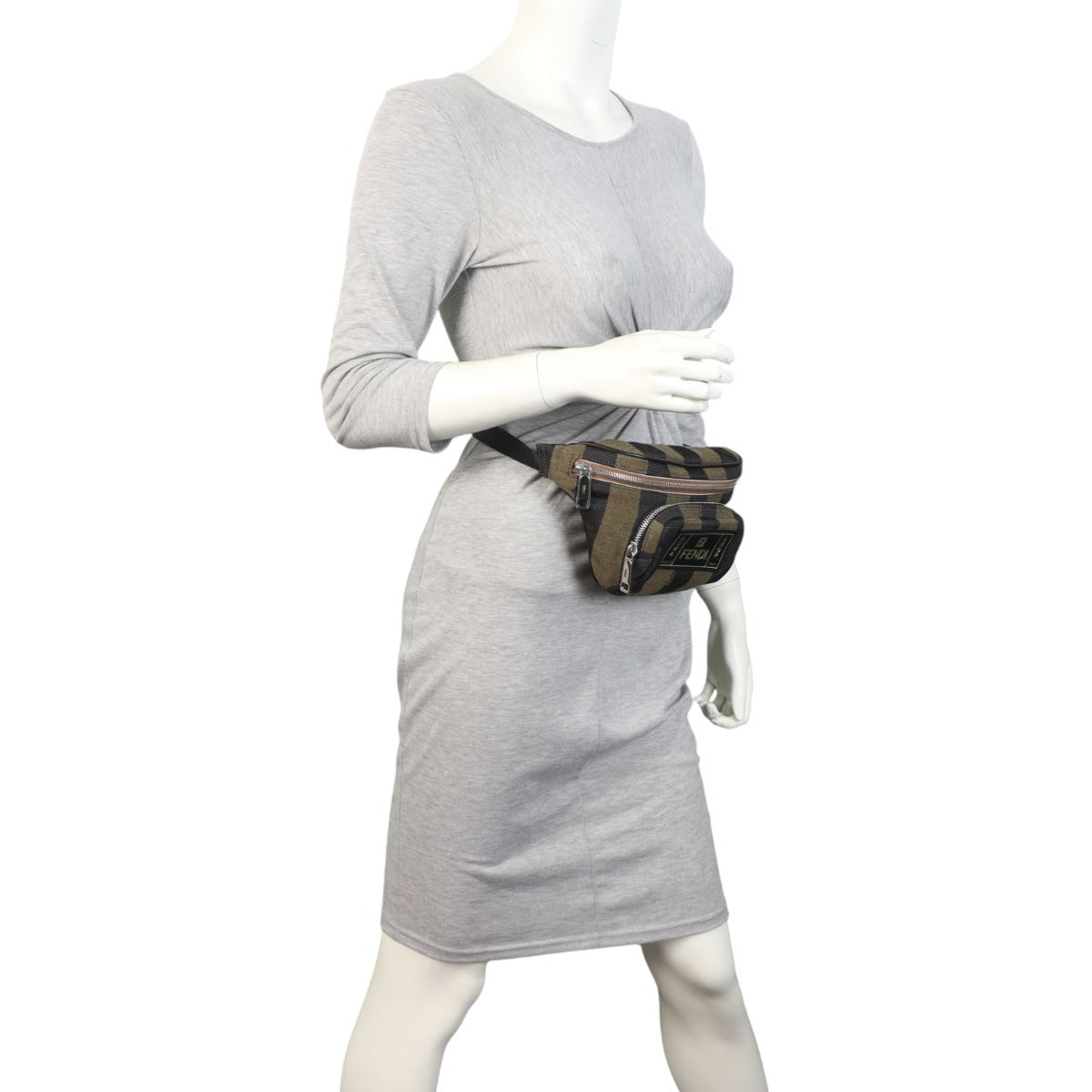 Fendi Pequin Logo Belt Bag