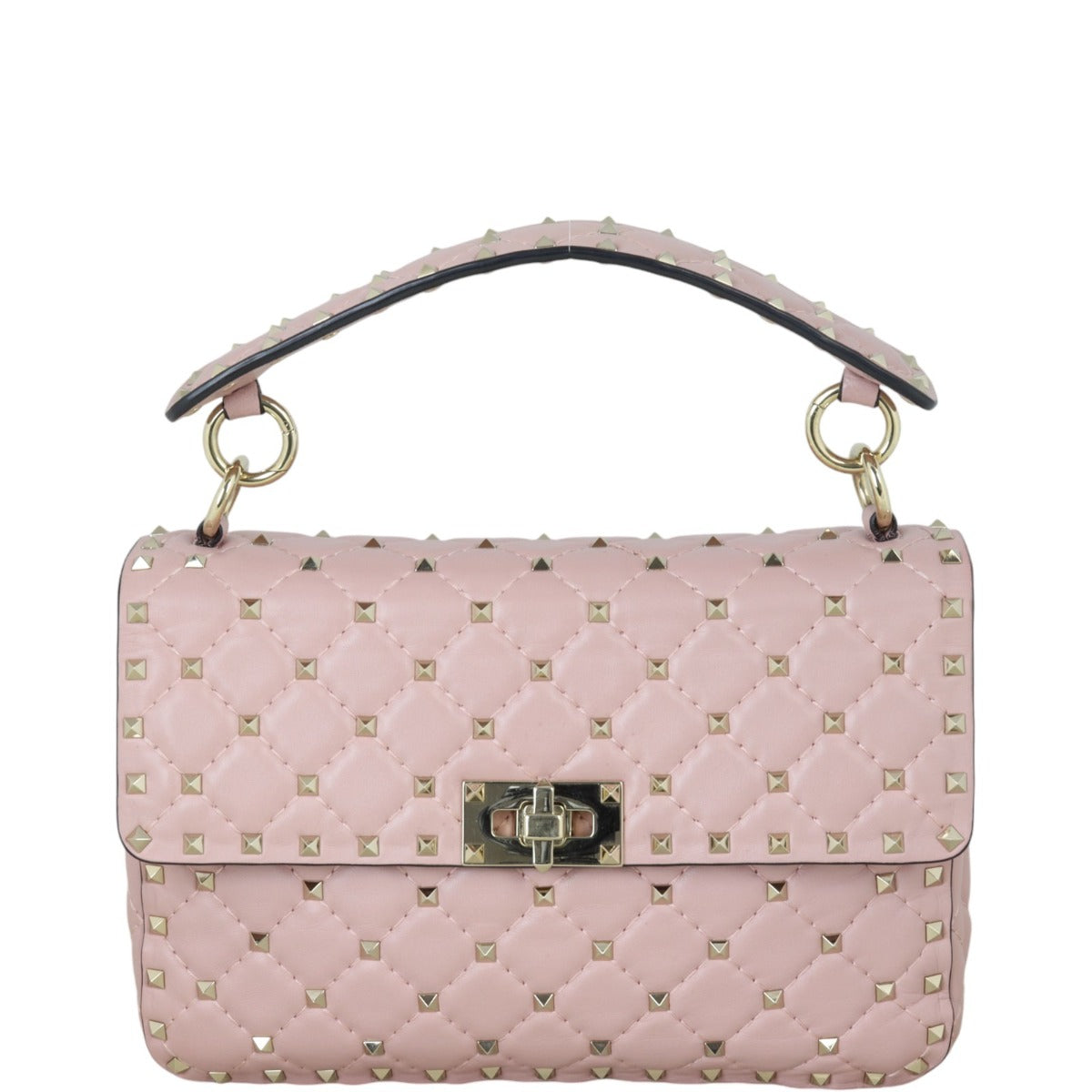 Valentino Rockstud Spike Medium Shoulder Bag