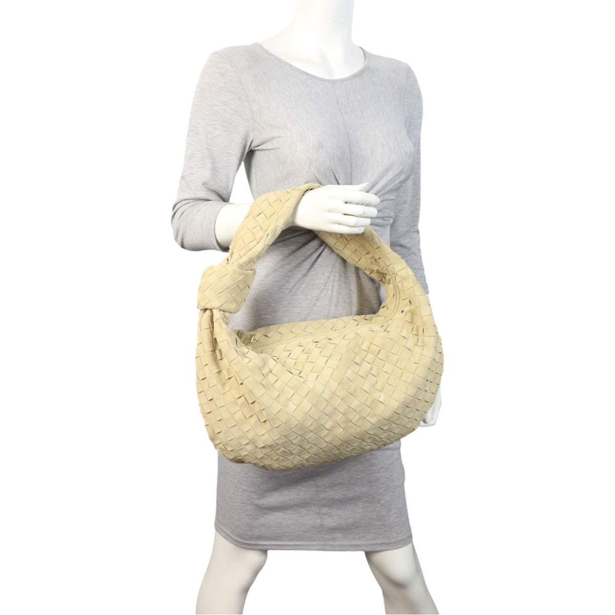 Bottega Veneta Jodie Hand Bag Small Suede