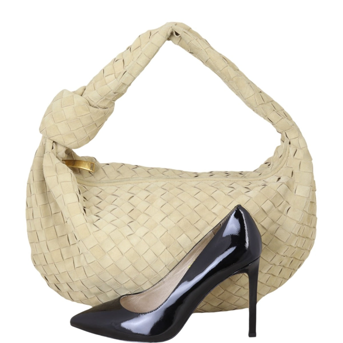 Bottega Veneta Jodie Hand Bag Small Suede