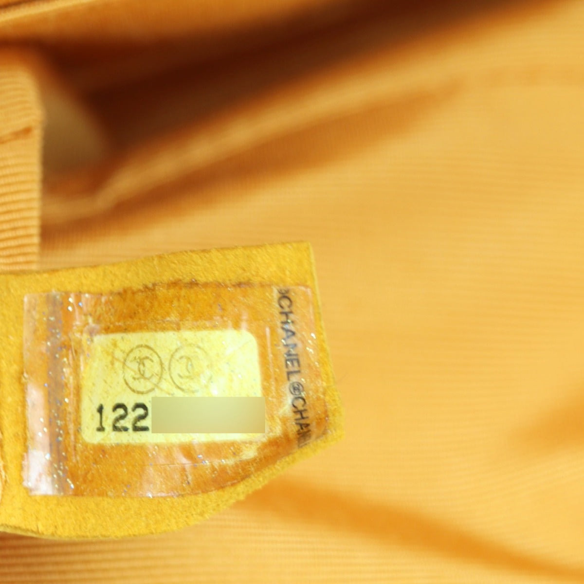 Chanel 2.55 Reissue East West Double Flap Bag Satin Croc-Effect