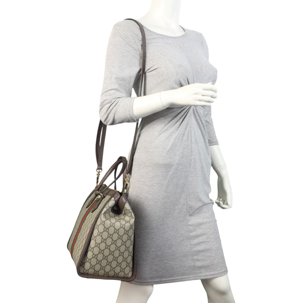 Gucci GG Supreme Ophidia Medium Tote