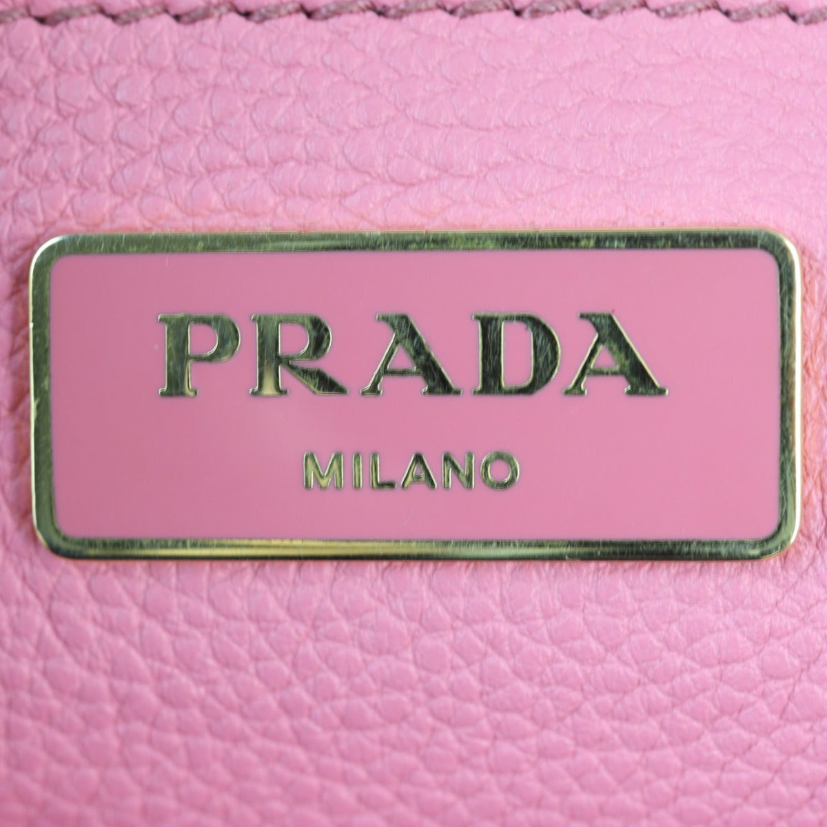 Prada Vitello Daino Zip Tote
