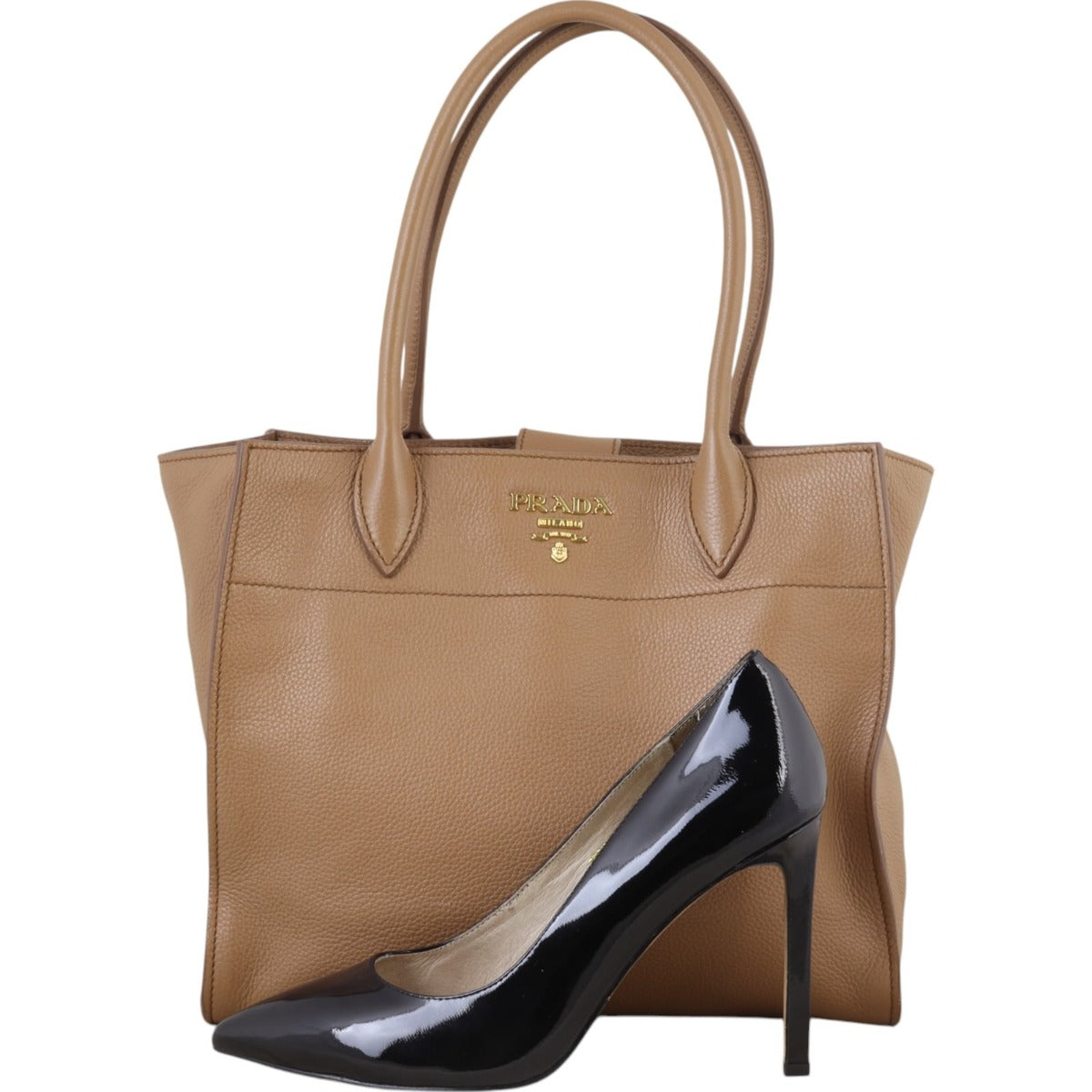 Prada Vitello Daino Tote