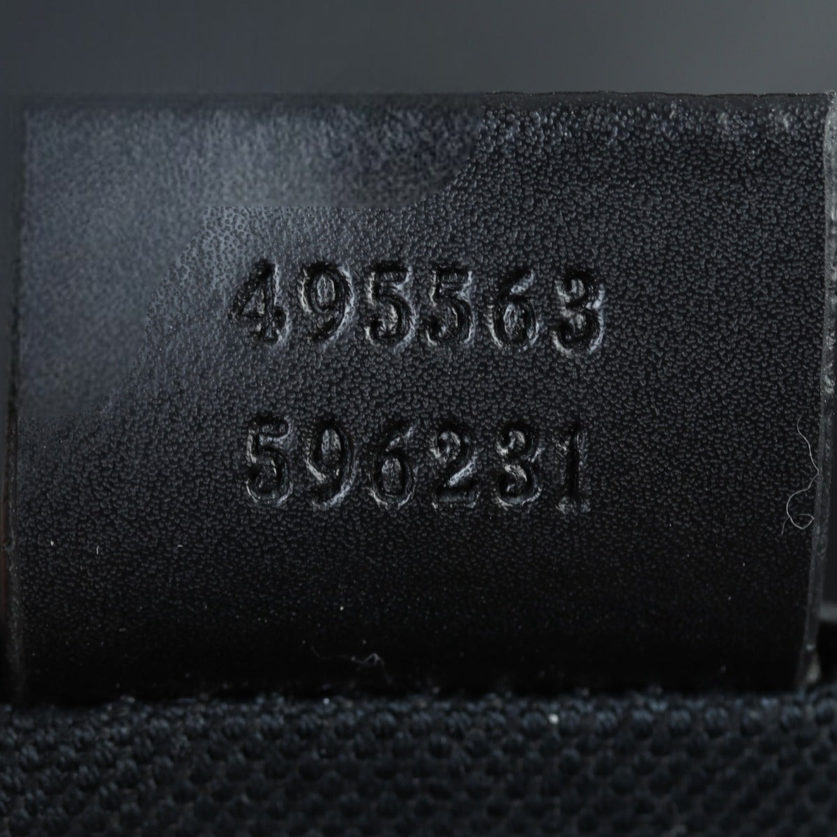 Gucci GG Supreme Double Buckle Backpack