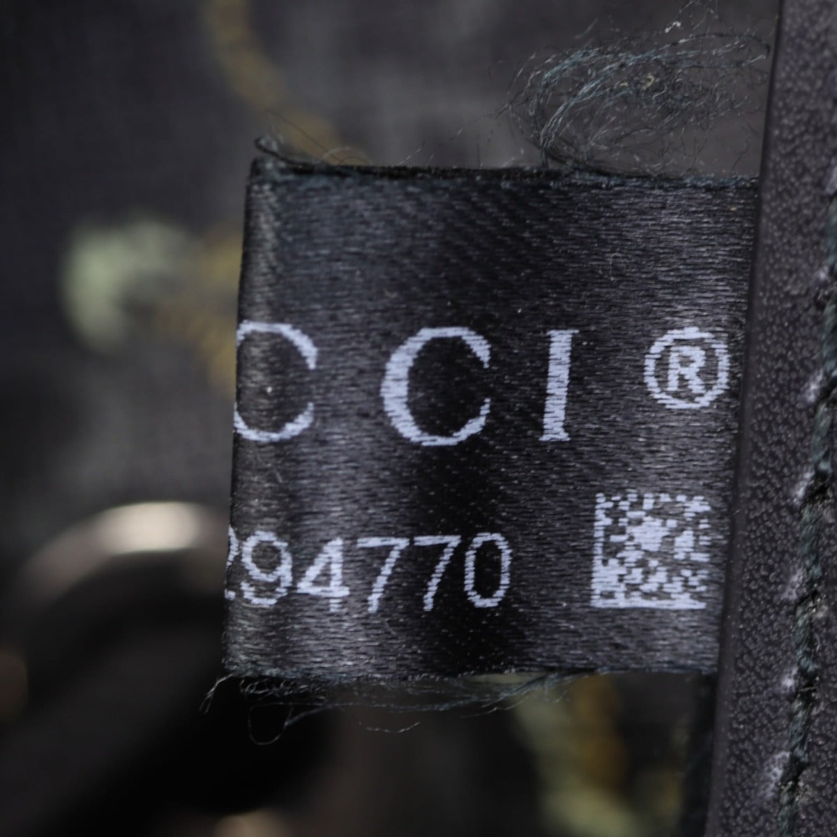 Gucci GG Supreme Double Buckle Backpack