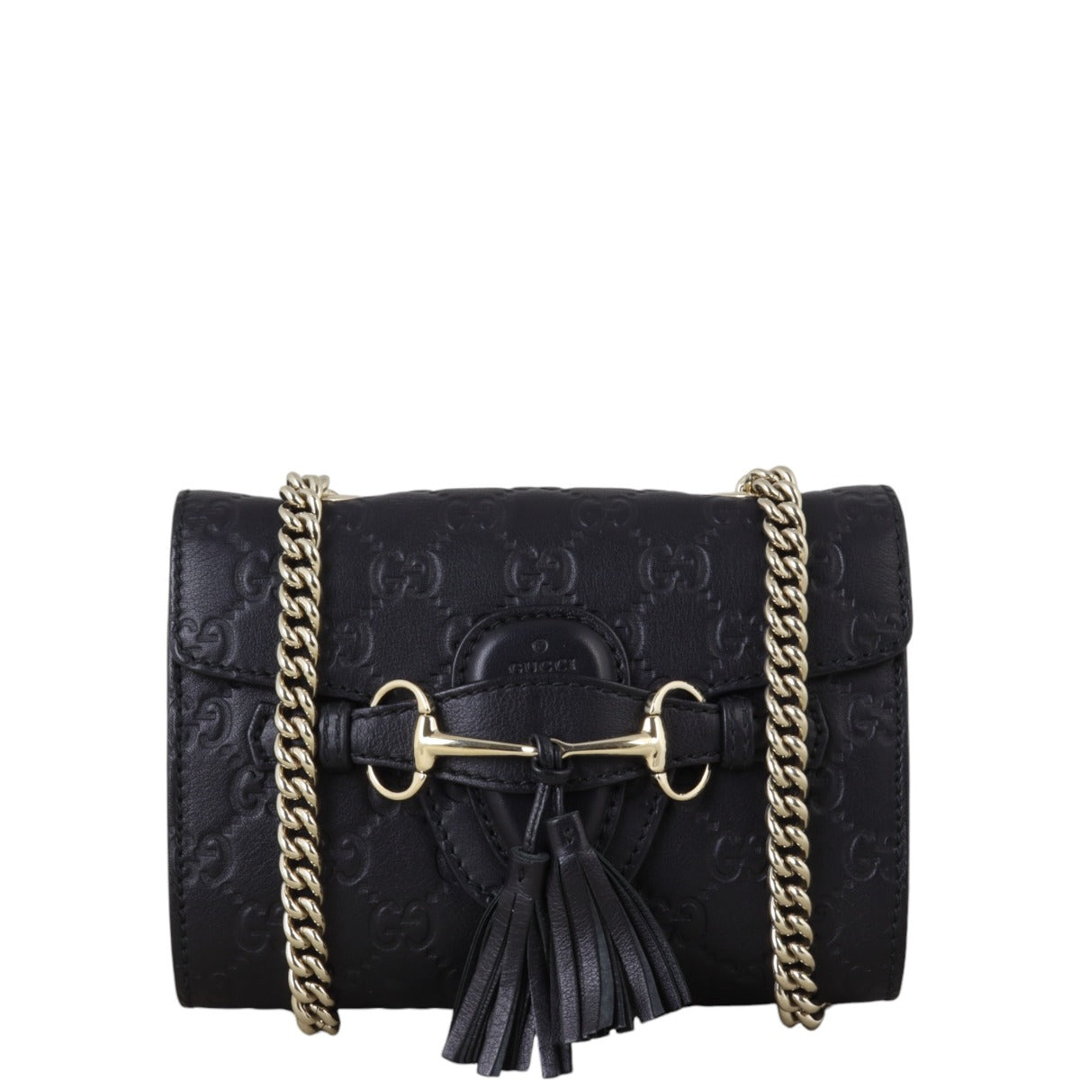 Gucci Emily Guccissima Mini Chain Shoulder Bag