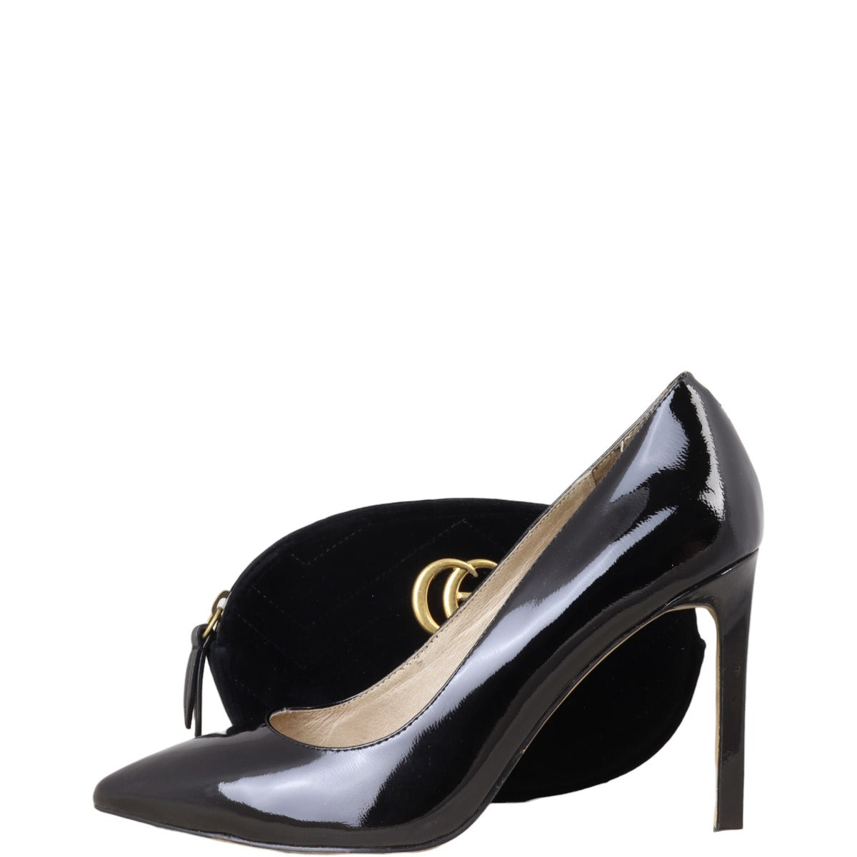 Gucci GG Marmont Matelasse Velvet Belt Bag