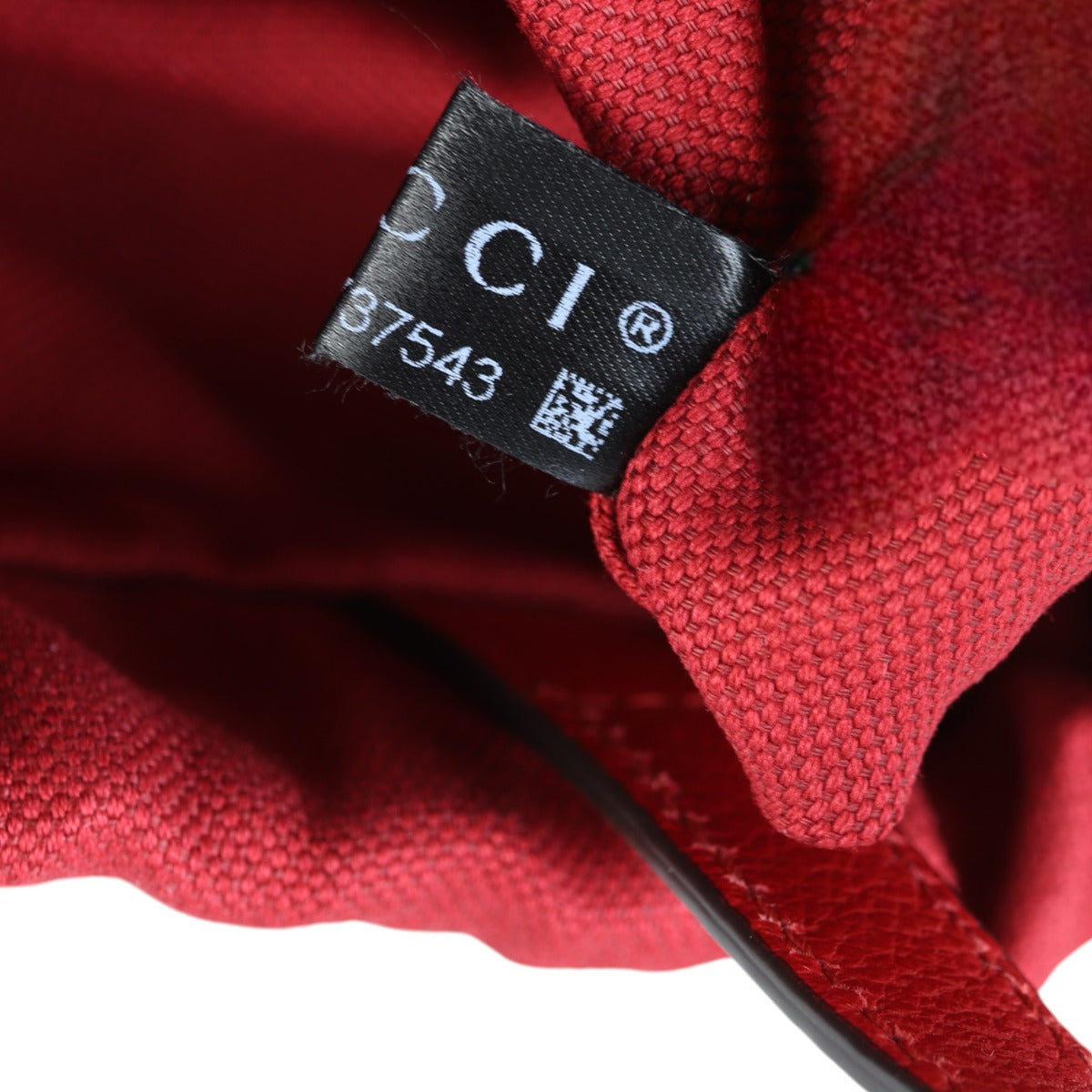 Gucci Logo Striped Drawstring Backpack