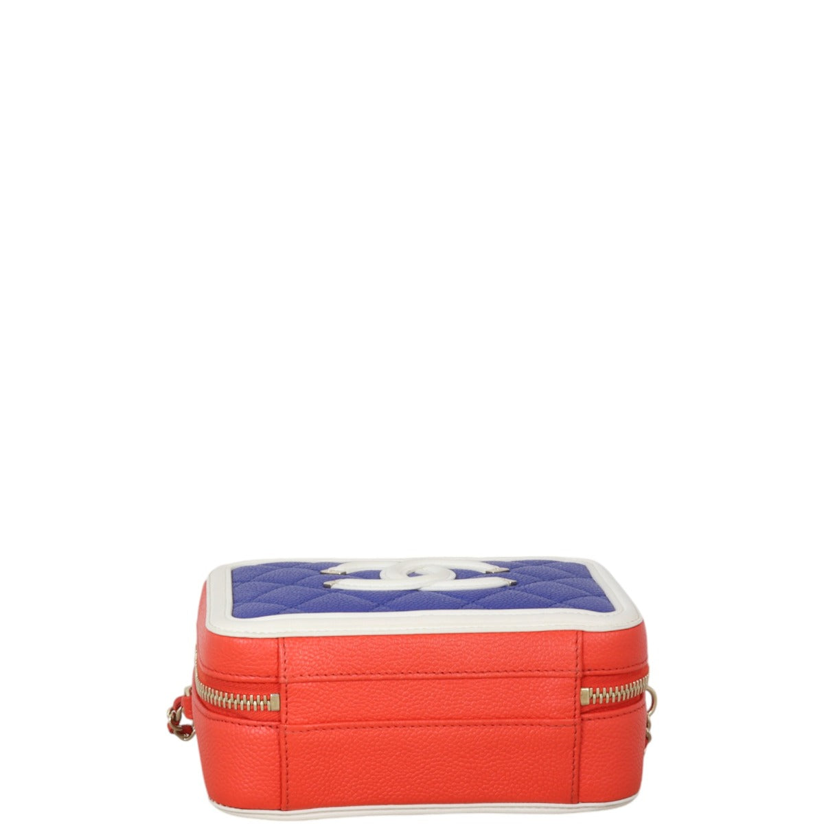 Chanel CC Filigree Vanity Case Small