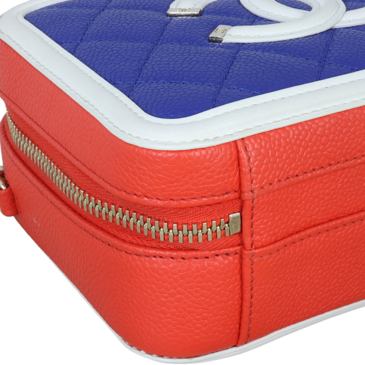 Chanel CC Filigree Vanity Case Small