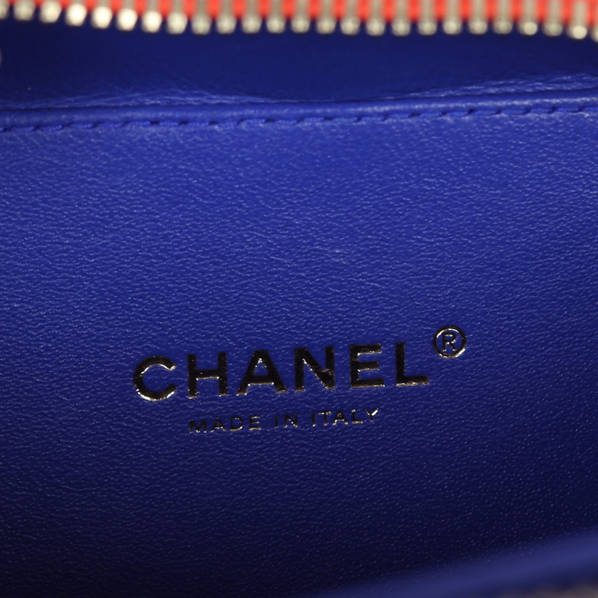 Chanel CC Filigree Vanity Case Small