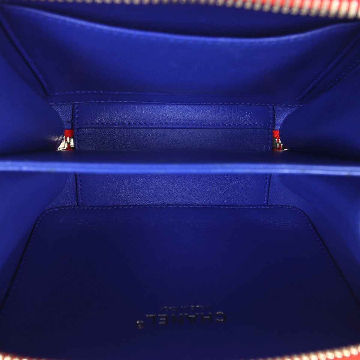 Chanel CC Filigree Vanity Case Small