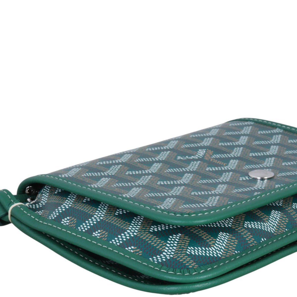 Goyard Plumet Pocket Wallet on Strap Goyardine