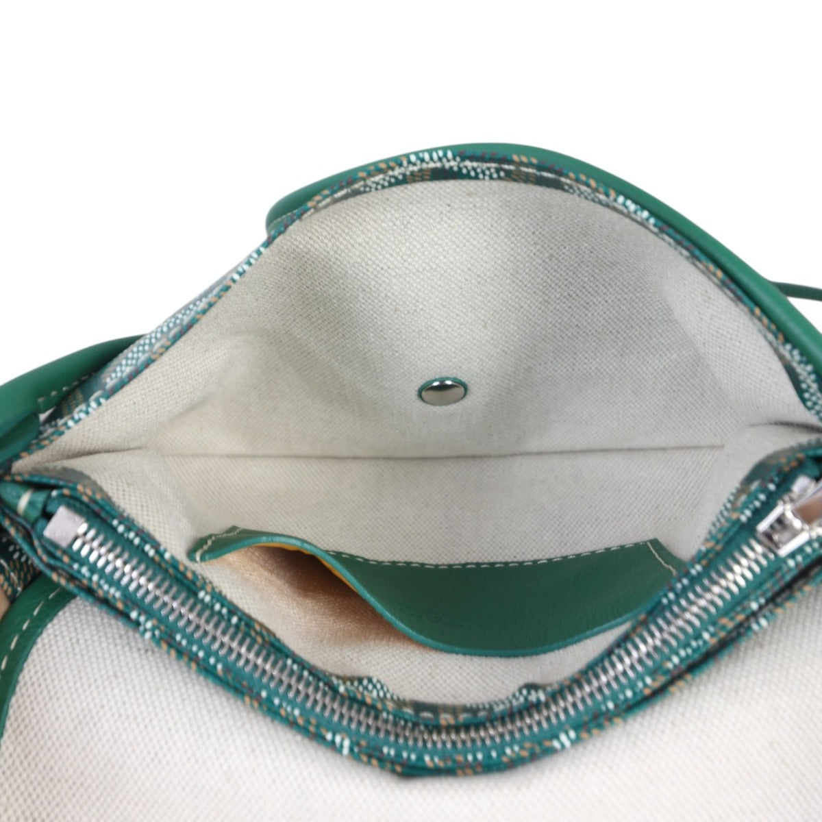 Goyard Plumet Pocket Wallet on Strap Goyardine