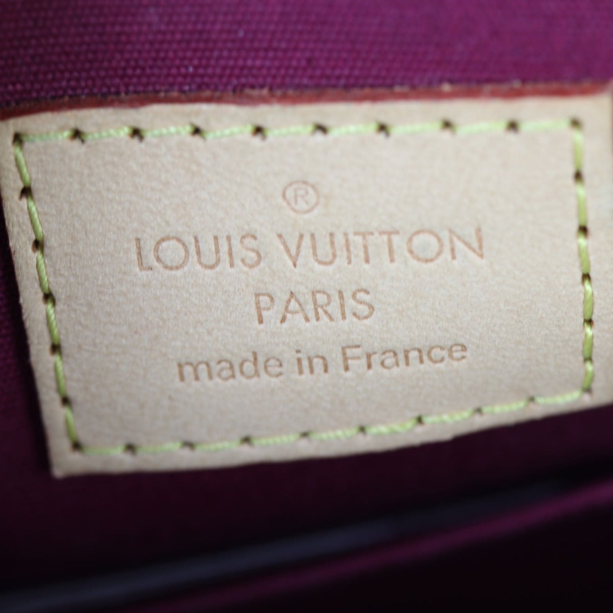 Louis Vuitton Alma BB Monogram Vernis