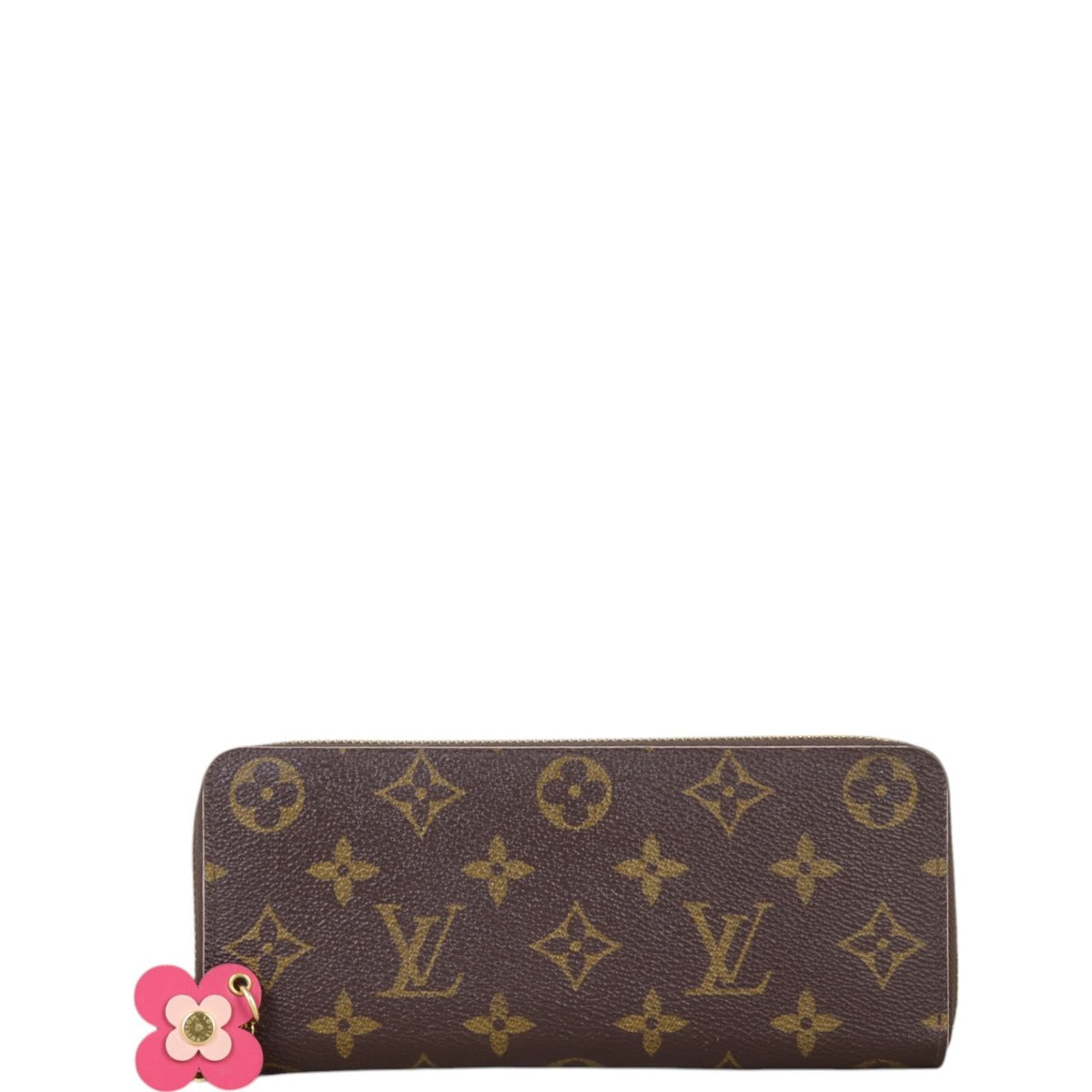 Louis Vuitton Clemence Wallet Monogram Blooming Flowers