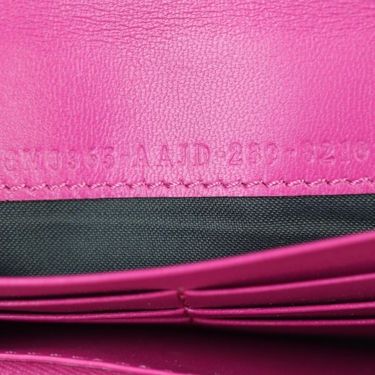 Fendi Baguette FF Embossed Wallet on Chain