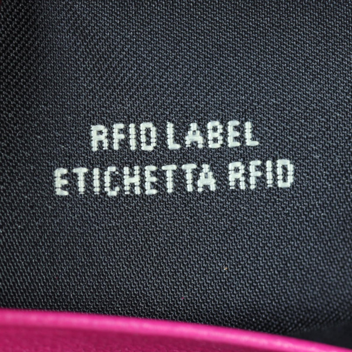 Fendi Baguette FF Embossed Wallet on Chain