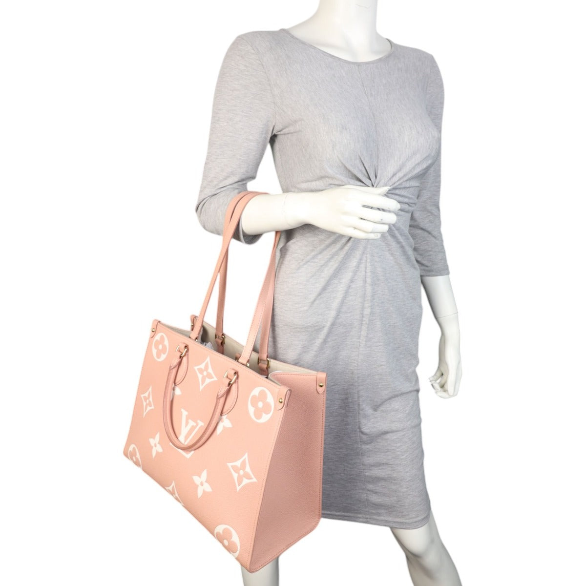 Louis Vuitton OnTheGo MM Monogram Empreinte Giant Bicolour