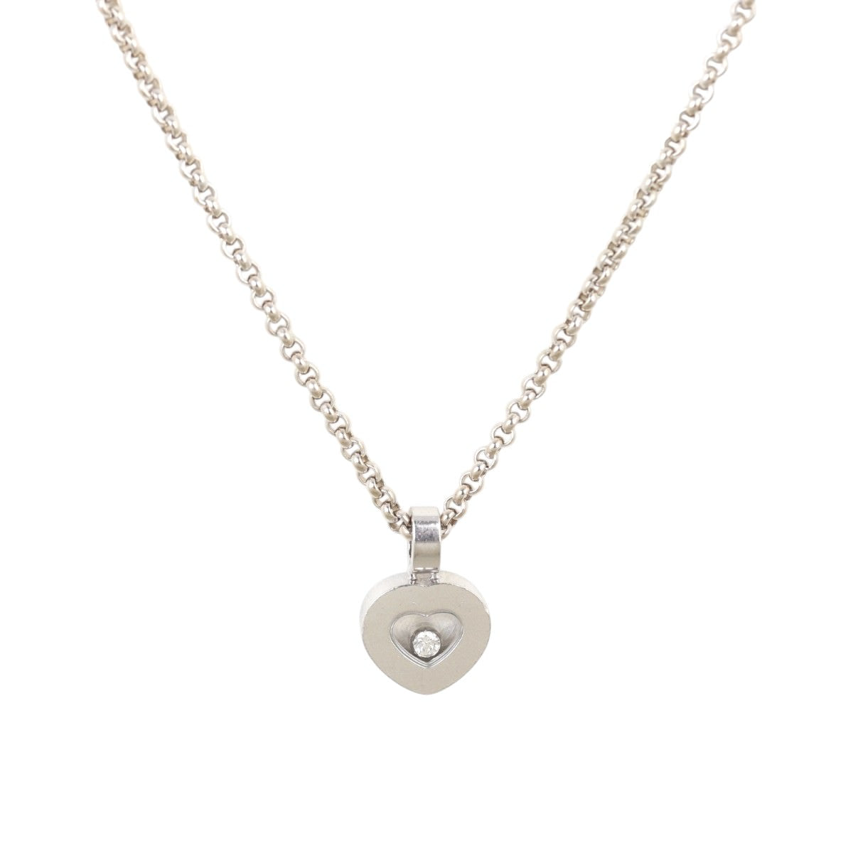Chopard Happy Diamonds Heart 18k White Gold Necklace