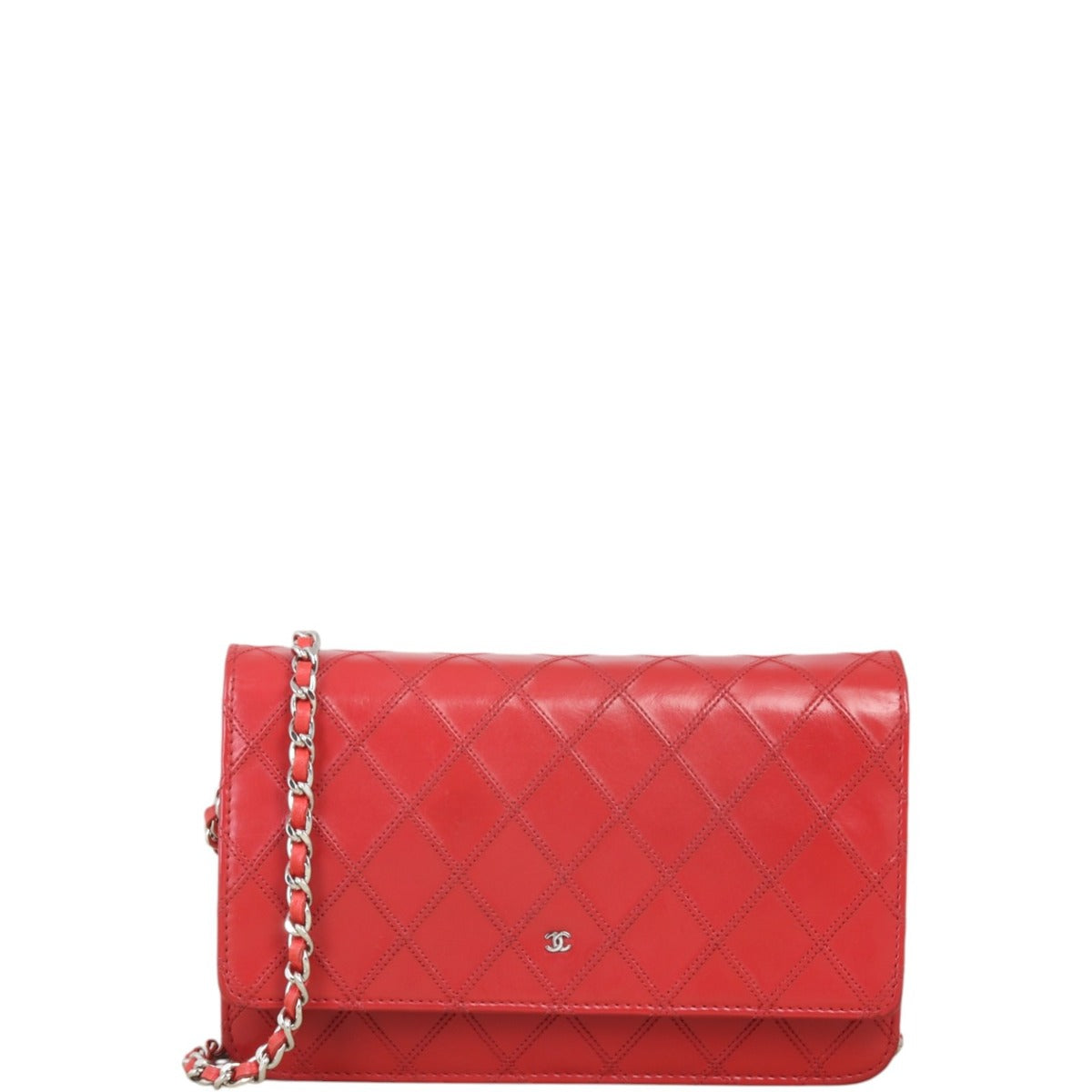 Chanel Double Stitch Wallet on Chain