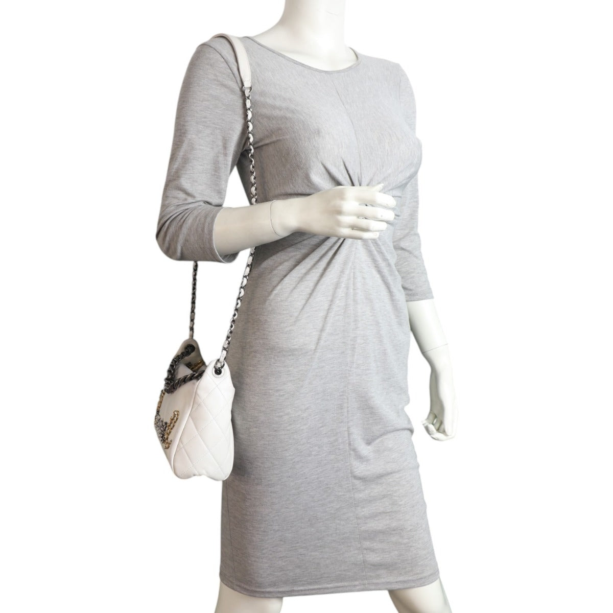 Chanel Written in Chain Hobo