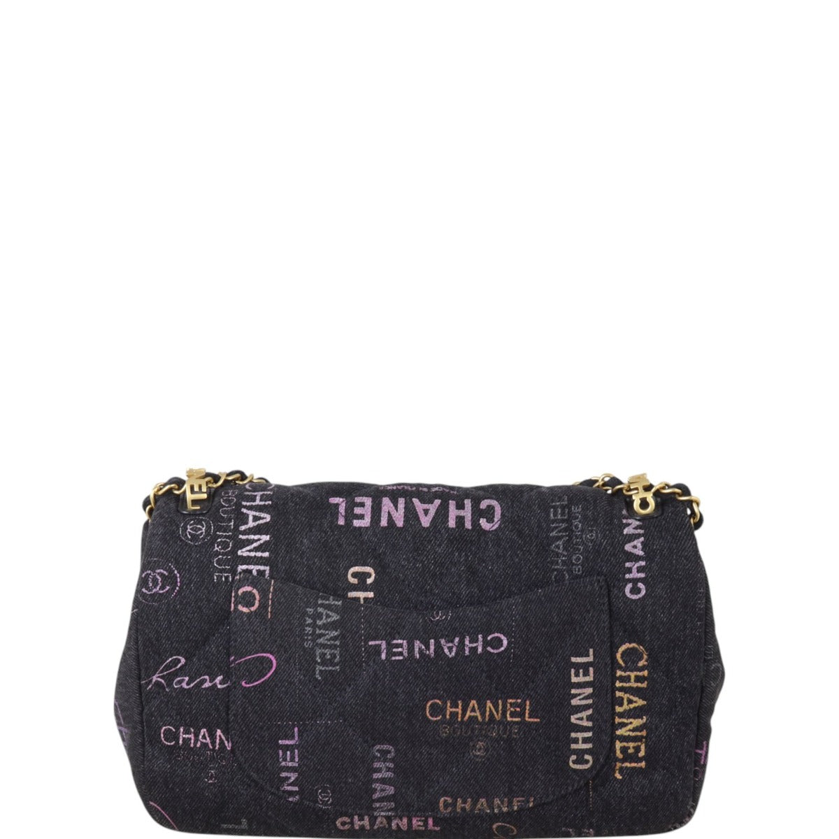 Chanel Denim Mood Flap Bag Large