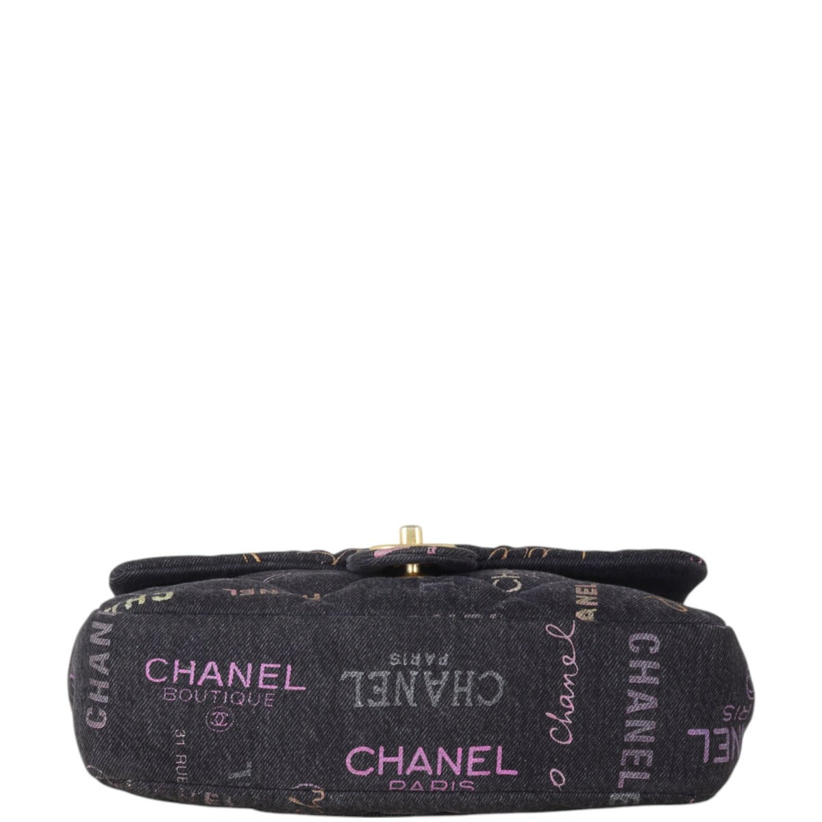 Chanel Denim Mood Flap Bag Large