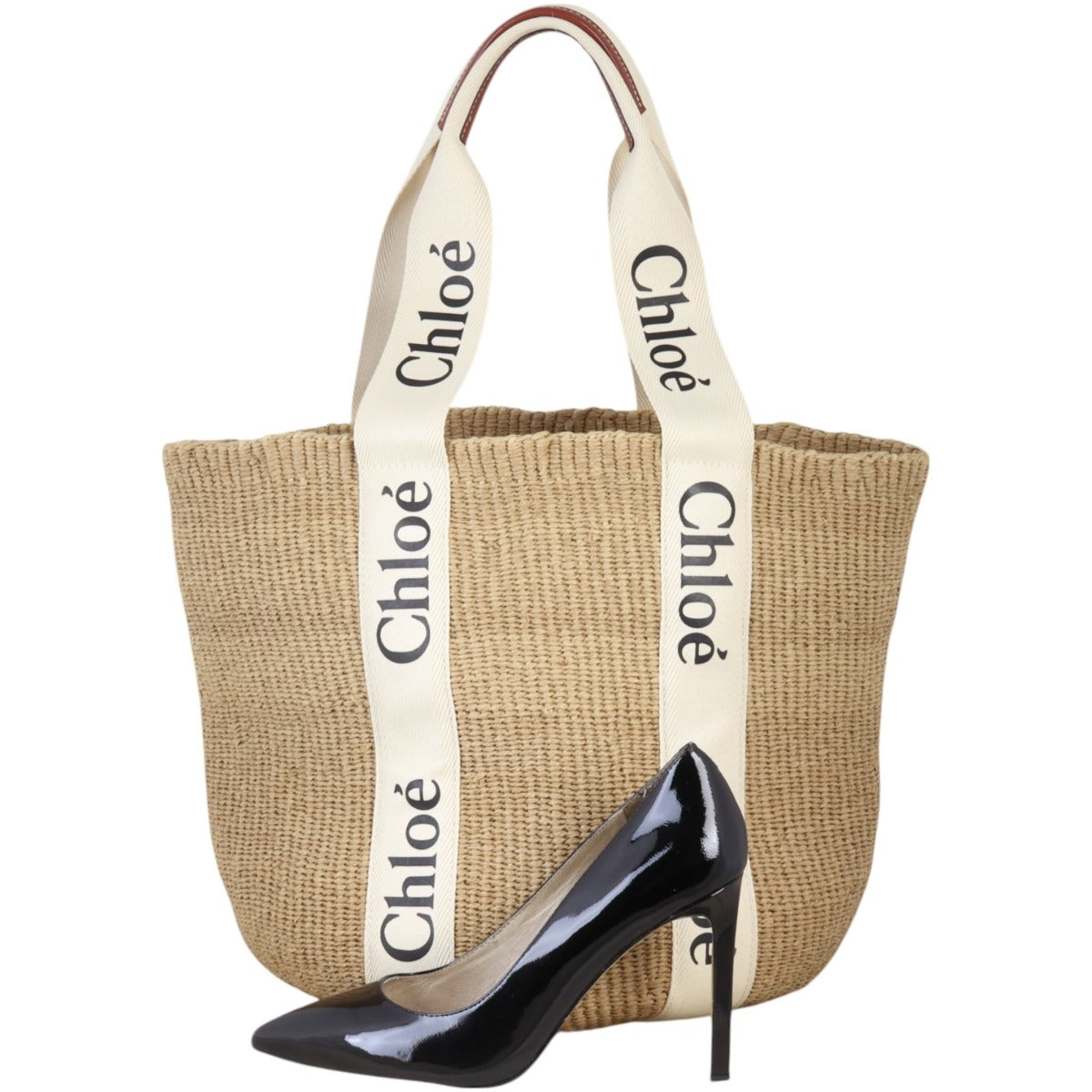 Chloe Woody Basket Bag Large