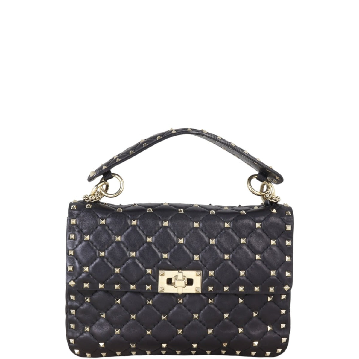 Valentino Rockstud Spike Medium Shoulder Bag
