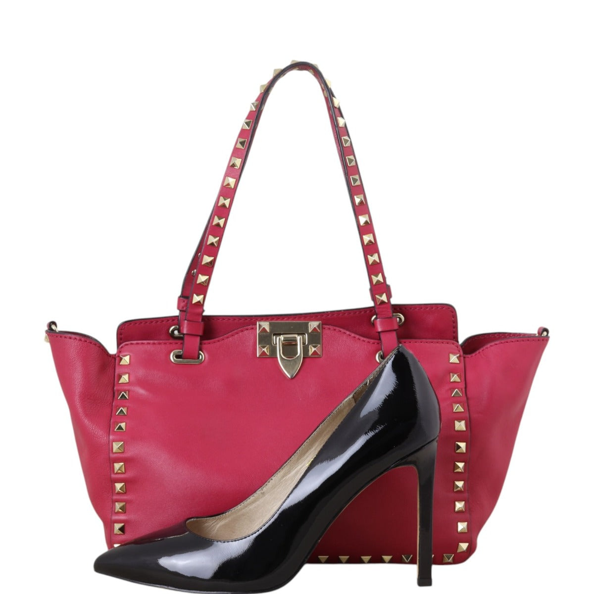 Valentino Rockstud Tote Small