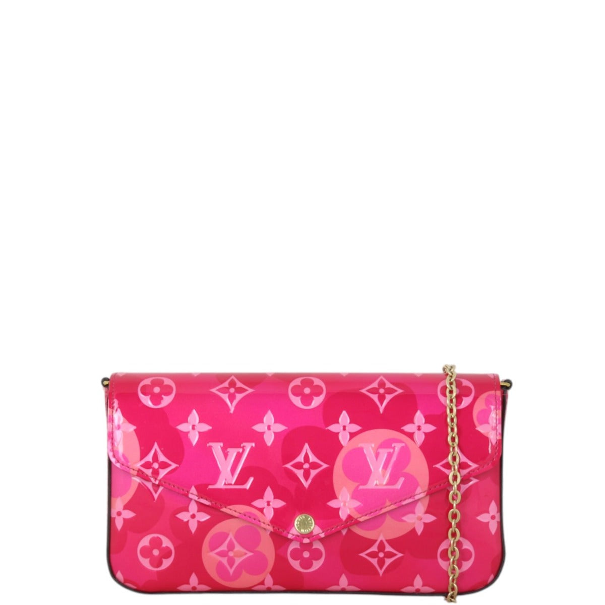 Louis Vuitton Pochette Felicie Monogram Vernis Valentine
