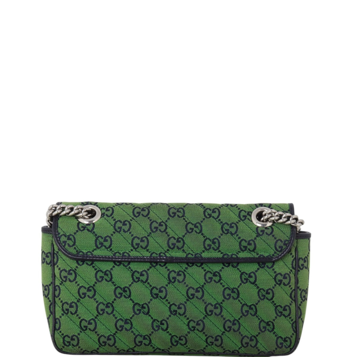 Gucci GG Canvas Marmont Diagonal Small Shoulder Bag