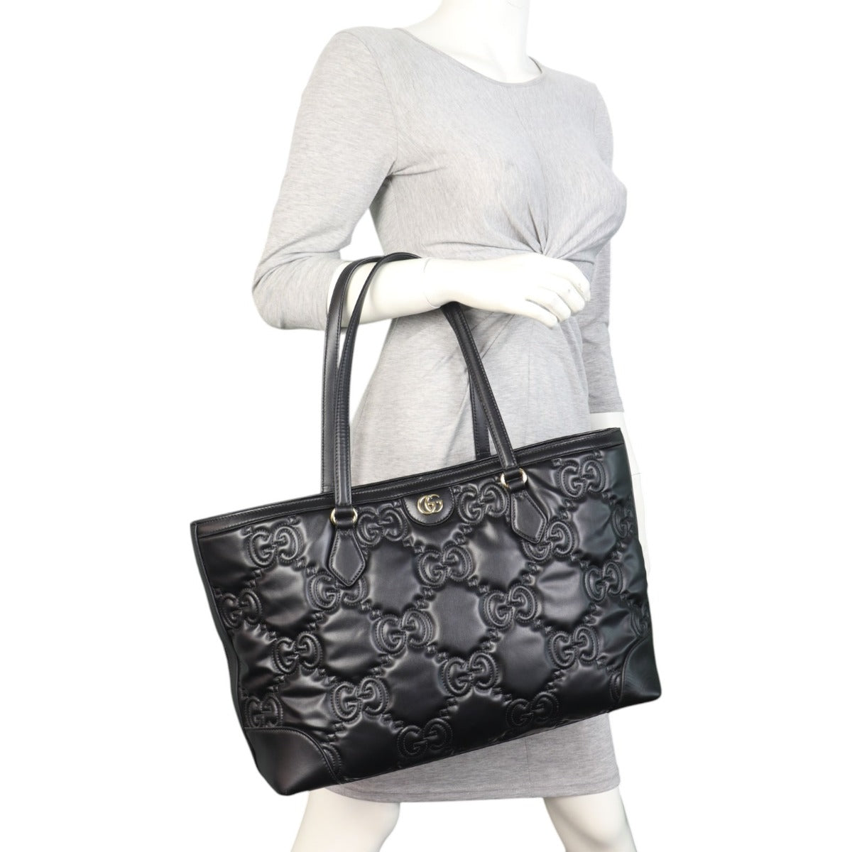 Gucci Ophidia GG Matelasse Tote Medium