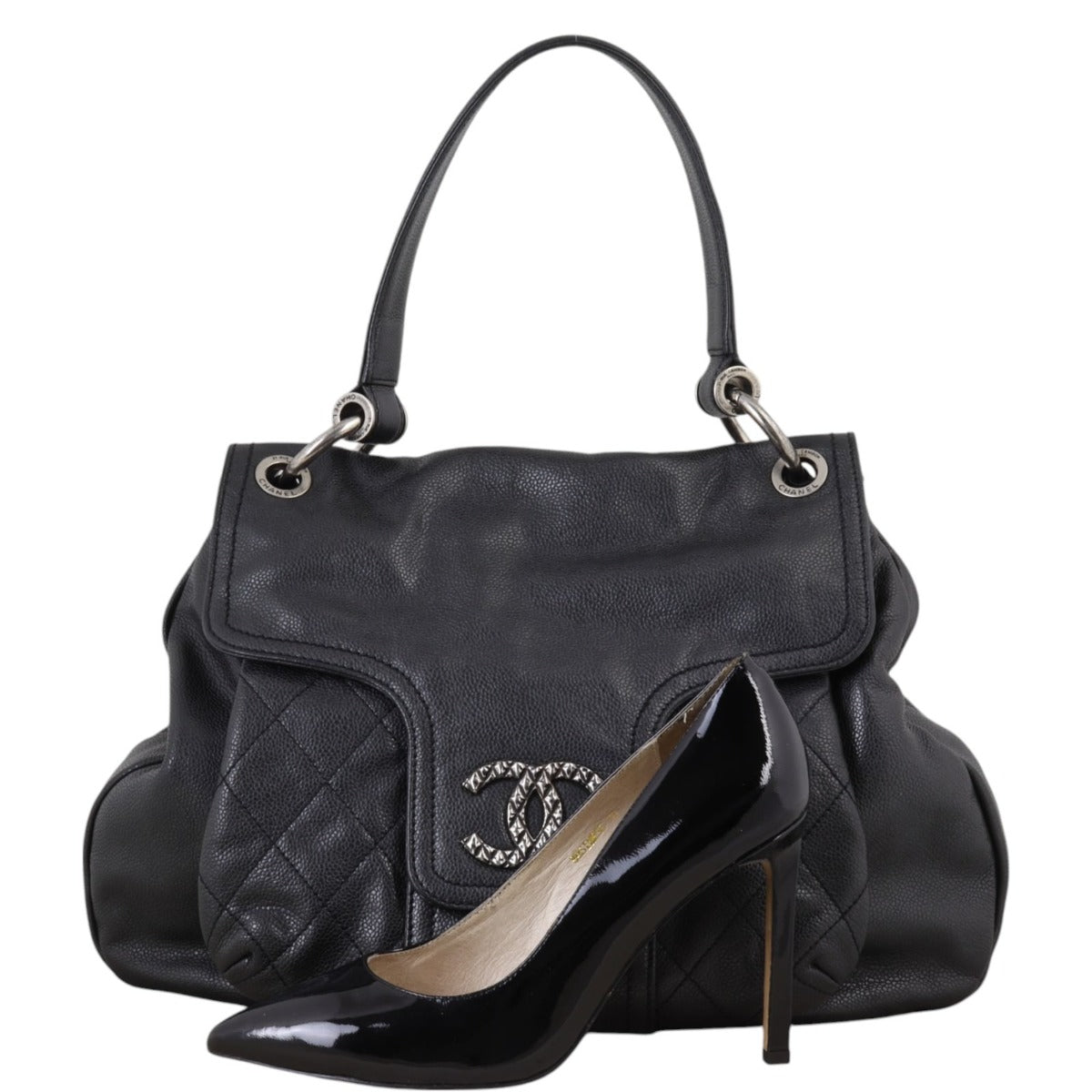 Chanel Coco Rider Flap Hobo Bag