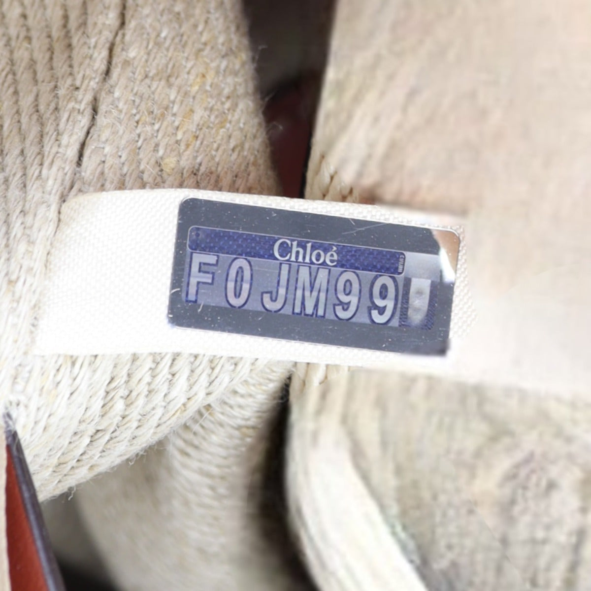 Chloe Mini Woody North South Tote Bag