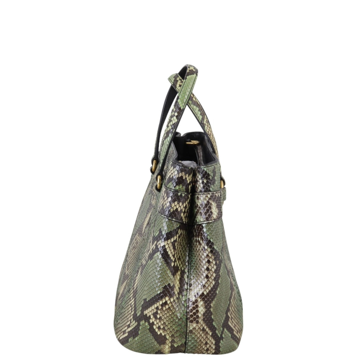 Gucci Bright Bit Tote Python