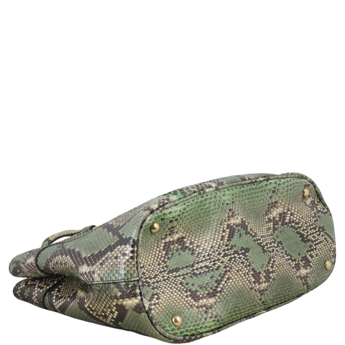 Gucci Bright Bit Tote Python