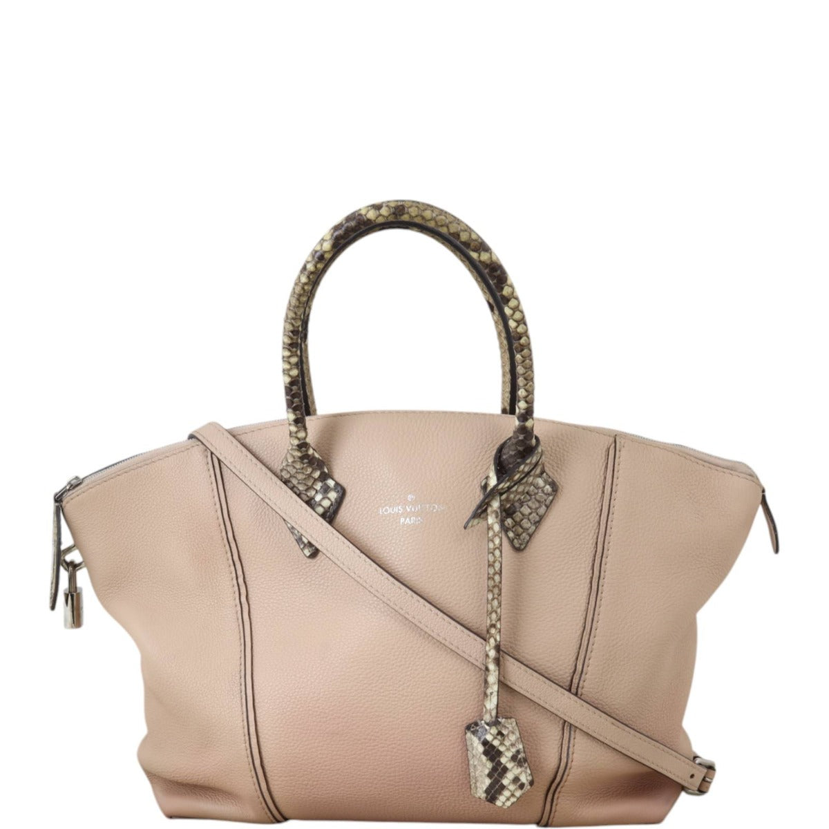 Louis Vuitton Soft LockIt MM Python