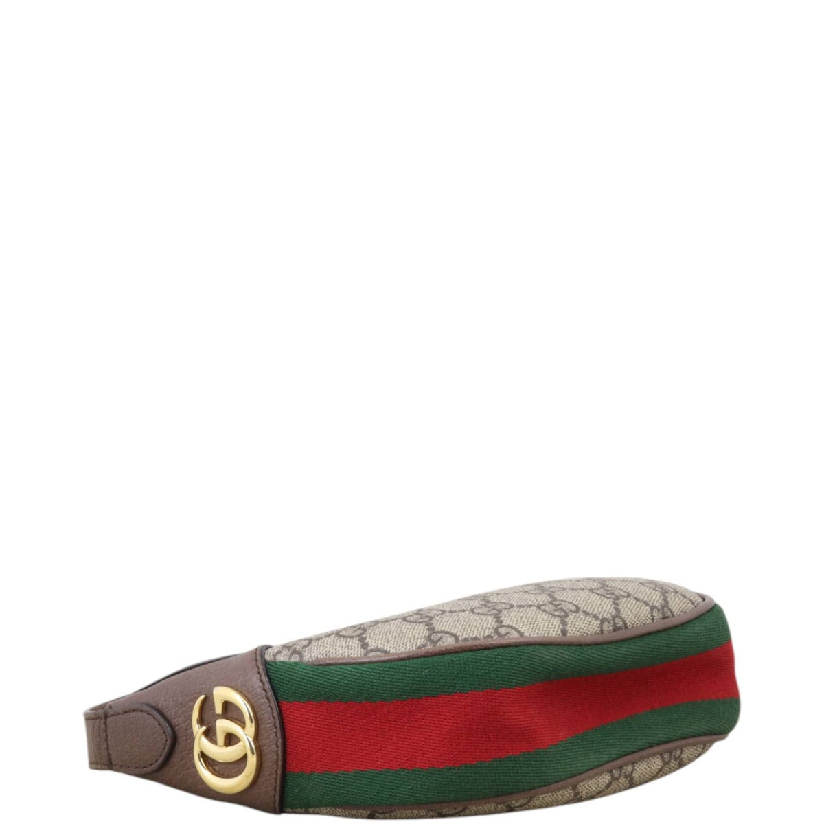 Gucci Ophidia GG Supreme Mini Crescent Shoulder Bag