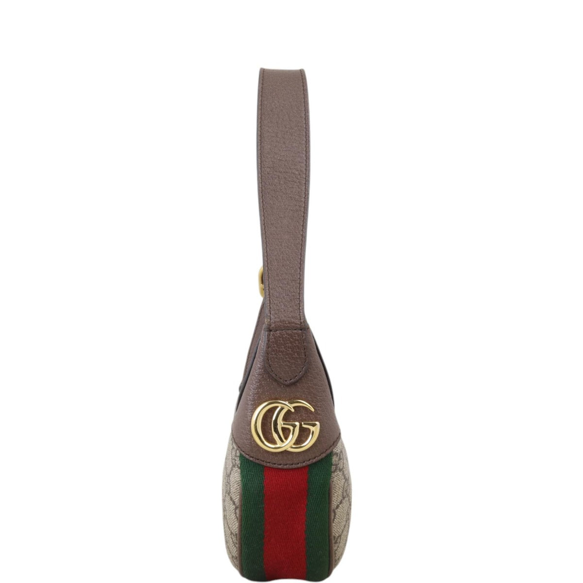 Gucci Ophidia GG Supreme Mini Crescent Shoulder Bag