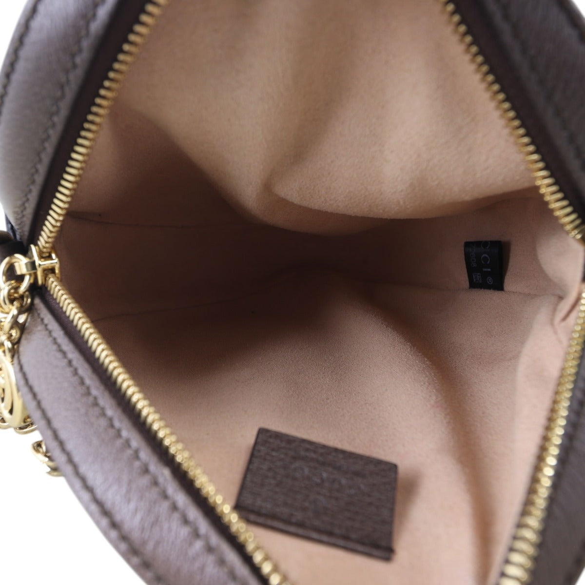 Gucci Ophidia Round Mini Shoulder Bag