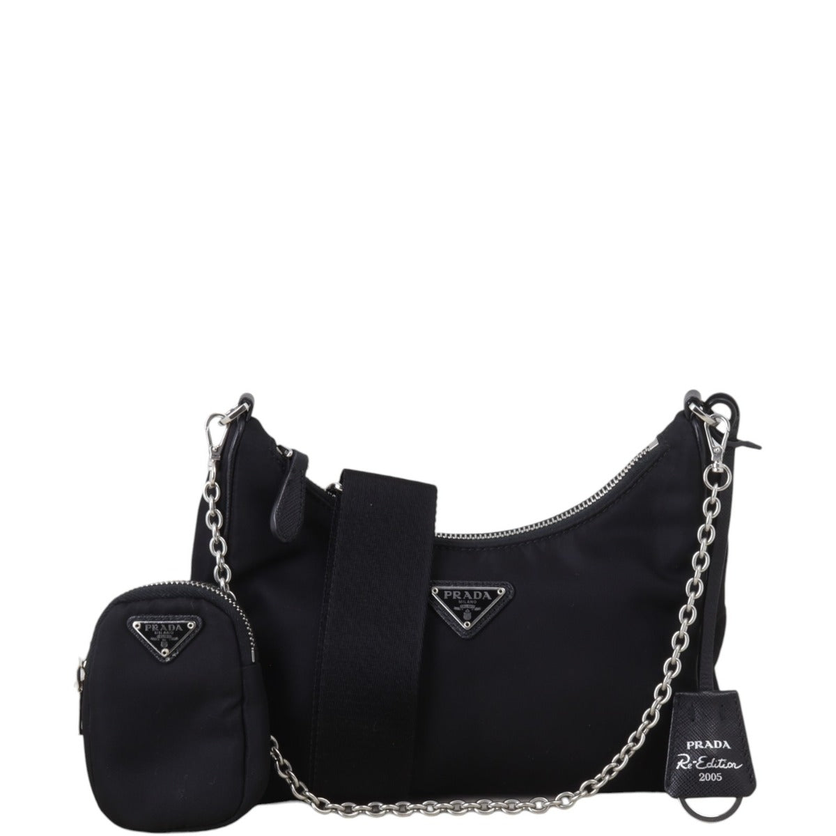 Prada Re-Edition 2005 Tessuto Shoulder Bag