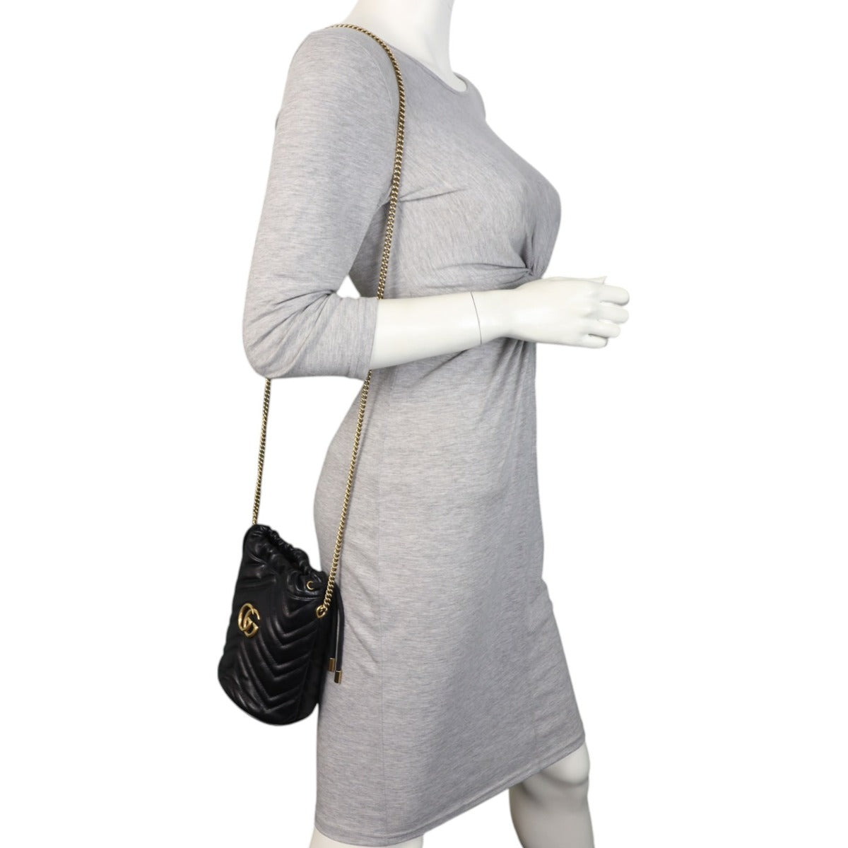 Gucci GG Marmont Mini Bucket Bag